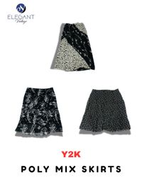 Y2K Poly Mix Skirts - EV1831