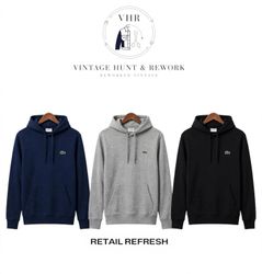 Lacoste Pullover and Zip Hoodies