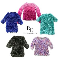 Y2K Romantic Vibe Girl Bubble Top RE-3662