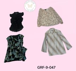 Y2K Blouse Collection | Vintage Women’s Short & Lo..