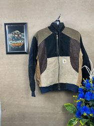 Chaqueta con capucha de pana Carhartt reciclada 🐒