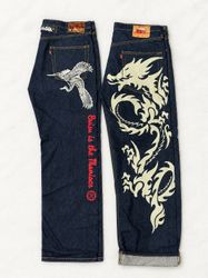 Stylish hip hop jeans