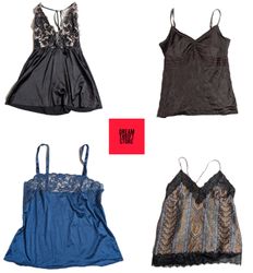 DARK COLORED CUTE CAMI TOPS