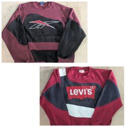 upcycled autentic gemischtes Marken-Sweatshirt