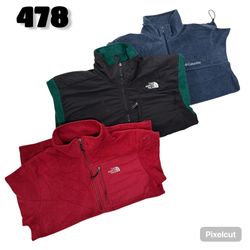 La veste en polaire The North Face & Columbia #478..