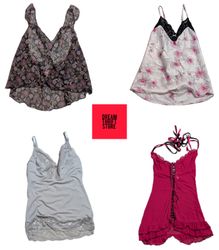 GRUNGE THEEM CAMI TOPS