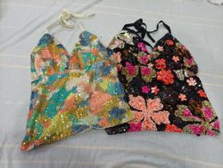 CR10769 Upcycled Beaded Tops