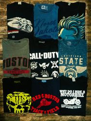Mix brands premium quality graphic tees