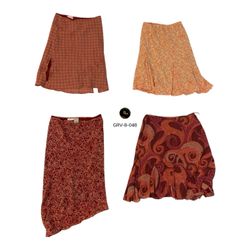 Women’s Pleated Poly Skirt – Authentic Vintage Y2K..
