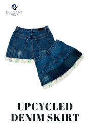 Upcycled Denim Skirts - EVR0319