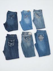 Lot of Vintage Y2K Oversized Embellished Jeans(Z-3..
