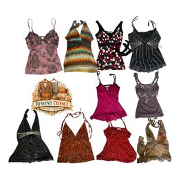 Y2K and vintage Style Cami tops
