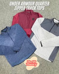 🔴 Under Armour Quarter Zipper Track Tops - (11/10..