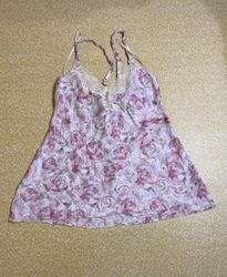 TH356     Women’s Satin Silk Slip Cami Top Y2K Sty..
