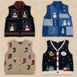 Y2k Wonderland Sleeveless Vests