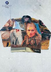 UPCYCLED Tapestry Zip Up Jackets - EVR0620