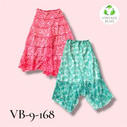Y2K Printed Poly Skirt Wholesale Bundle  (VB-9-168..