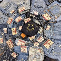 Mix  branded flare jeans
