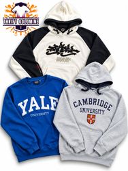Vintage Collegiate & Streetwear Graphic Sweatshirt..