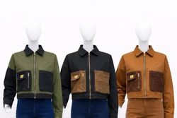 CR1359 Upcycled Denimjacke