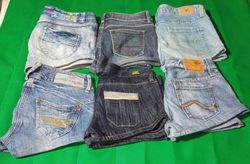GUESS  PREMIUM AND OTHER MIX BRANDS MINI SHORTS (C..