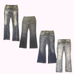 Y2k Silver Jeans Co. Bootcut Denim Jeans B2F-332