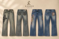 classic flared jeans