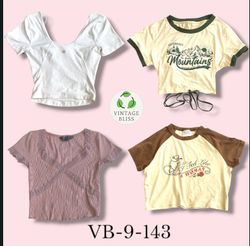 Y2K Vintage Style Baby Tee Wholesale Bundle – Asso..