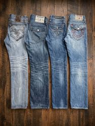 True Religion & Rock Revival Mix Jeans