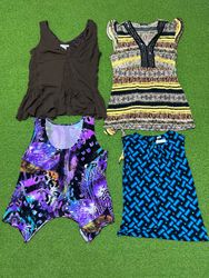 TV-280 Sleeve Less Mix Blouse 15P