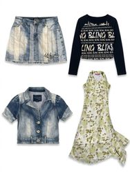 (FV-2873) Tokyo Street Sweetheart Tops-Dress-Skirt..