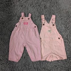 **OshKosh Kids Overalls – Vintage Denim Bib Overal..