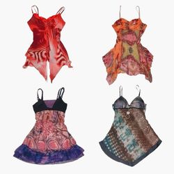 Y2K Whimsical Fairy Mini Dresses
