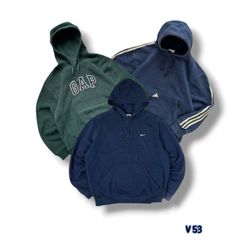 Vintage mix branded hoodie