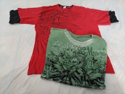 CR11902 Vintage Skull T-Shirts