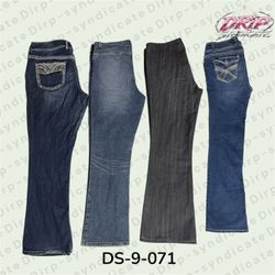 Y2K Flared Jeans | Low Rise Wide Leg Denim | Vinta..