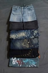 Y2k Embroided Hip Hop Jeans