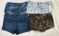 Y2K Denim Sexy Short (1088)