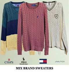 Mix Brand Sweaters including Tommy Hilfiger and Ra..
