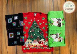 Christmas vintage & unique jumper