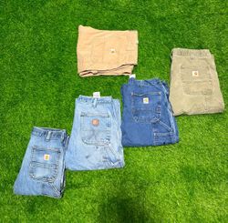 Carhartt carpenter cotton and jeans pants