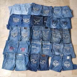 36x Y2K Women's Bootcut Jeans Wholesale Bundle | E..