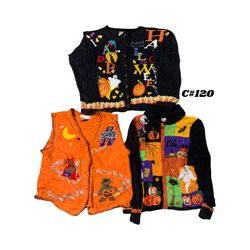 Super vintage Halloween Sweaters (Tiara, Victoria ..