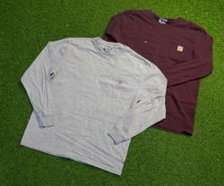 8448 - T-shirt Carhartt a manica corta e lunga