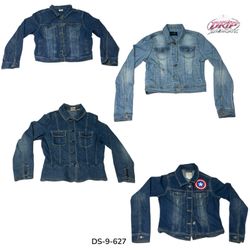Vintage Wash Denim Jacket For Everyday Streetwear ..