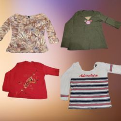 Casual Graphic Long Sleeve T-Shirts