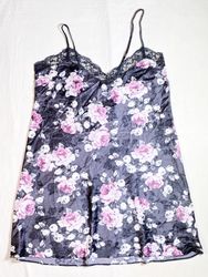 Printed slip dress