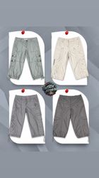 Y2K Cotton Cargo Capri