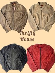 Y2K Leather Jackets Selection(Th/853)