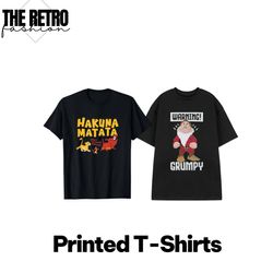 Disney & Printed T-Shirts.     #324